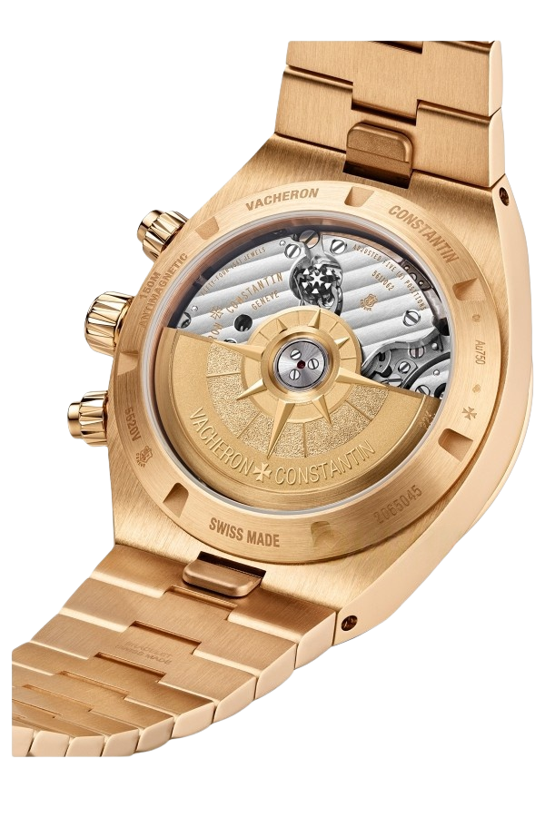 Vacheron Constantin Overseas Ref. 5520V/210R-B966 Super Clone Watch – Rose Gold Blue Dial Fake Replica