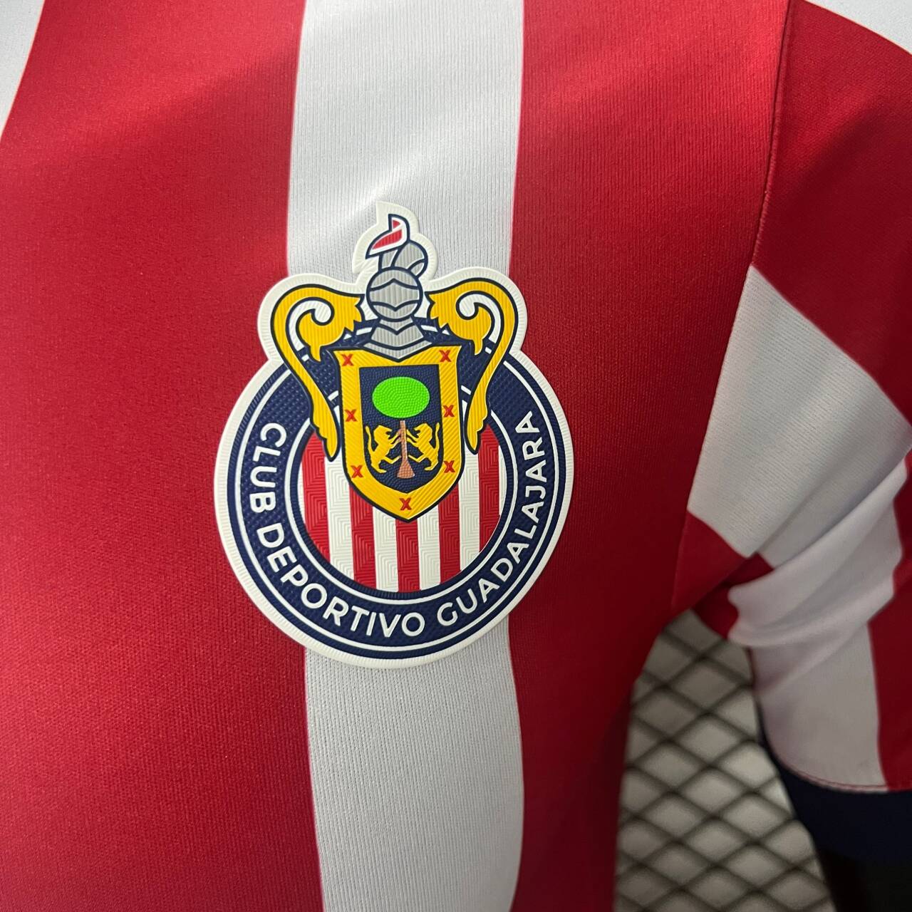 ManixJersey.com | Chivas de Guadalajara 24-25 Home Stadium Jersey - Player Version -Customize Name, Number and Patch | Worldwide Shipping