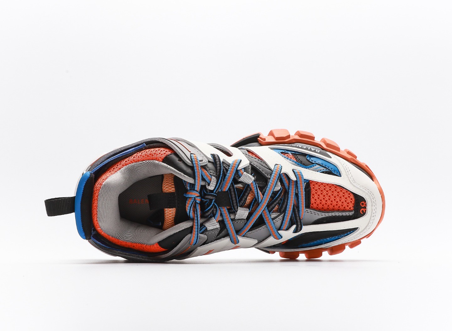 Balenciaga Track Trainer In Orange Blue、mysite、Cacoeks