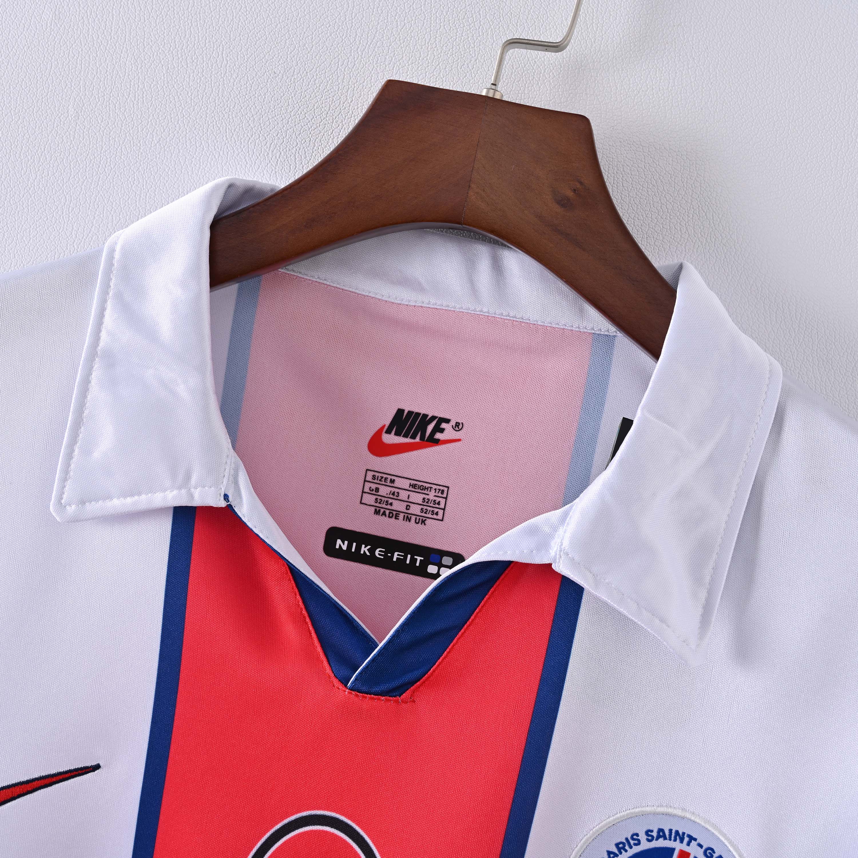1998/1999 Retro Psg Paris Saint-Germain Away Football Shirt 1:1 Thai Quality:football jersey mysite: unitedjerseyfootball 邓江浪:football
