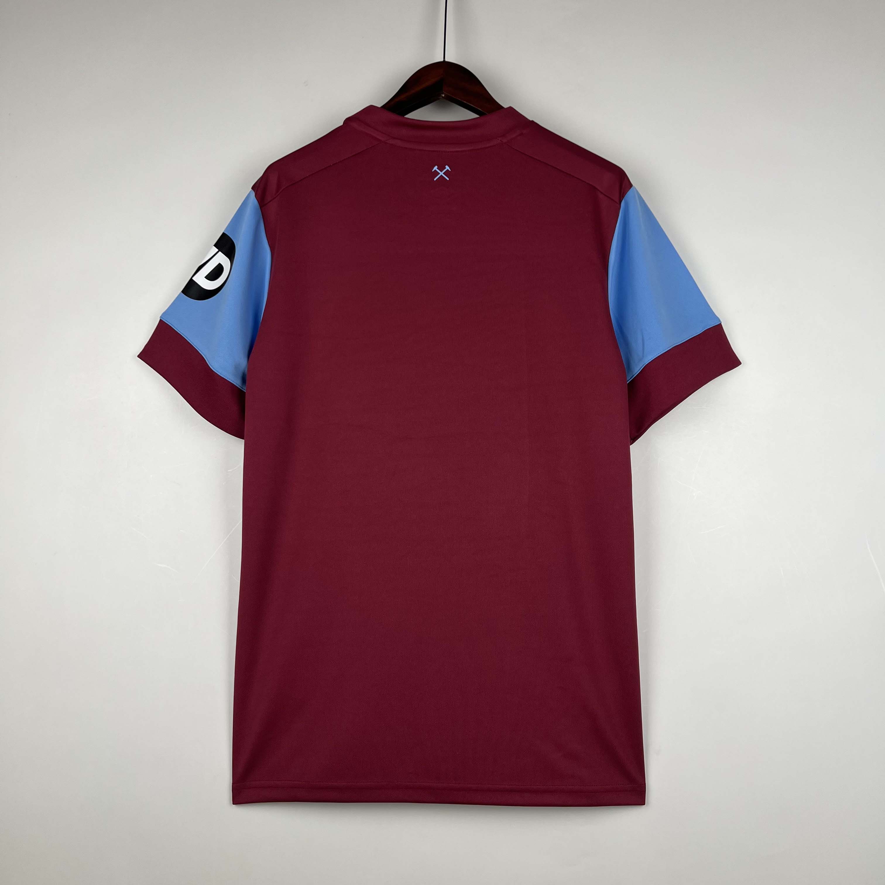 2023/2024 West Ham United Football Shirt Home 1:1 Thai Quality:football jersey mysite: unitedjerseyfootball 邓江浪:football