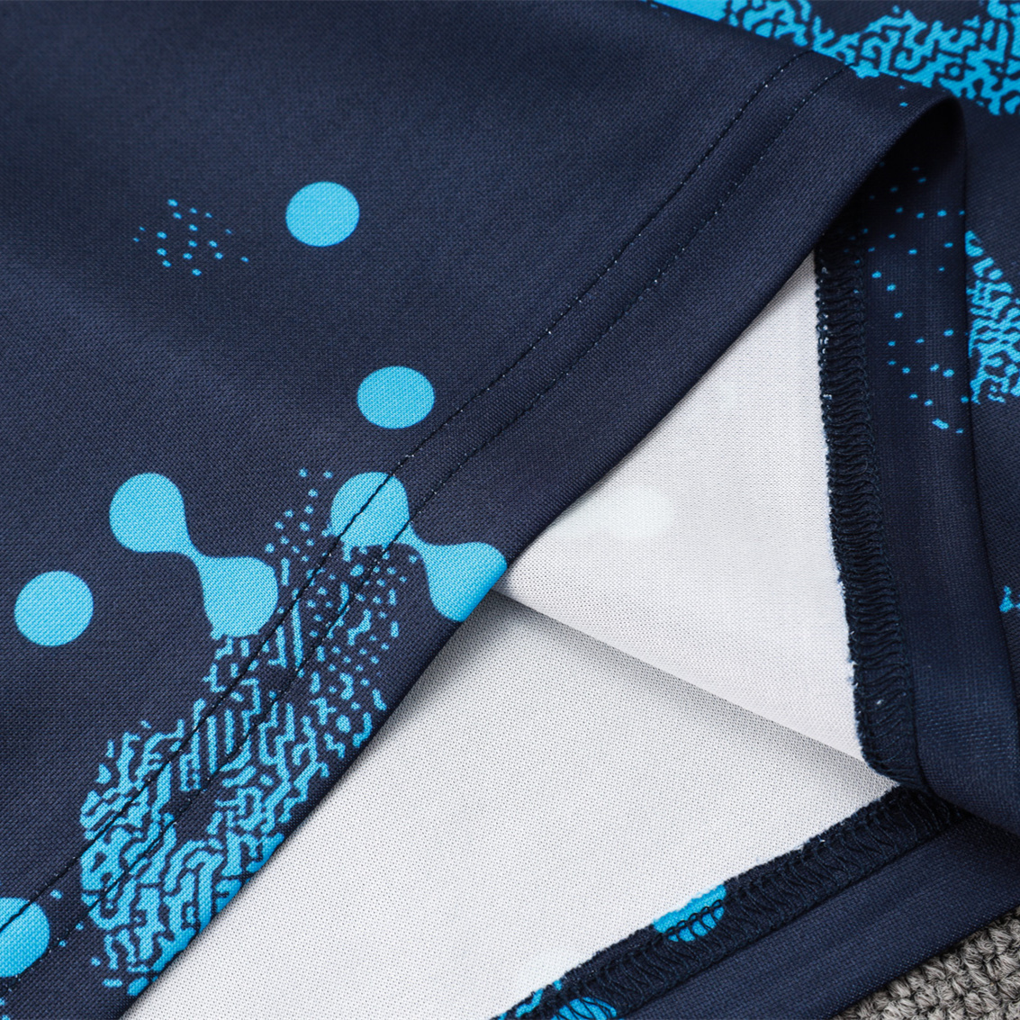 Higojerseys-C.H.E.L.S.E.A 24-25 Long Sleeve Training Set - Royal Blue with Blue Dots