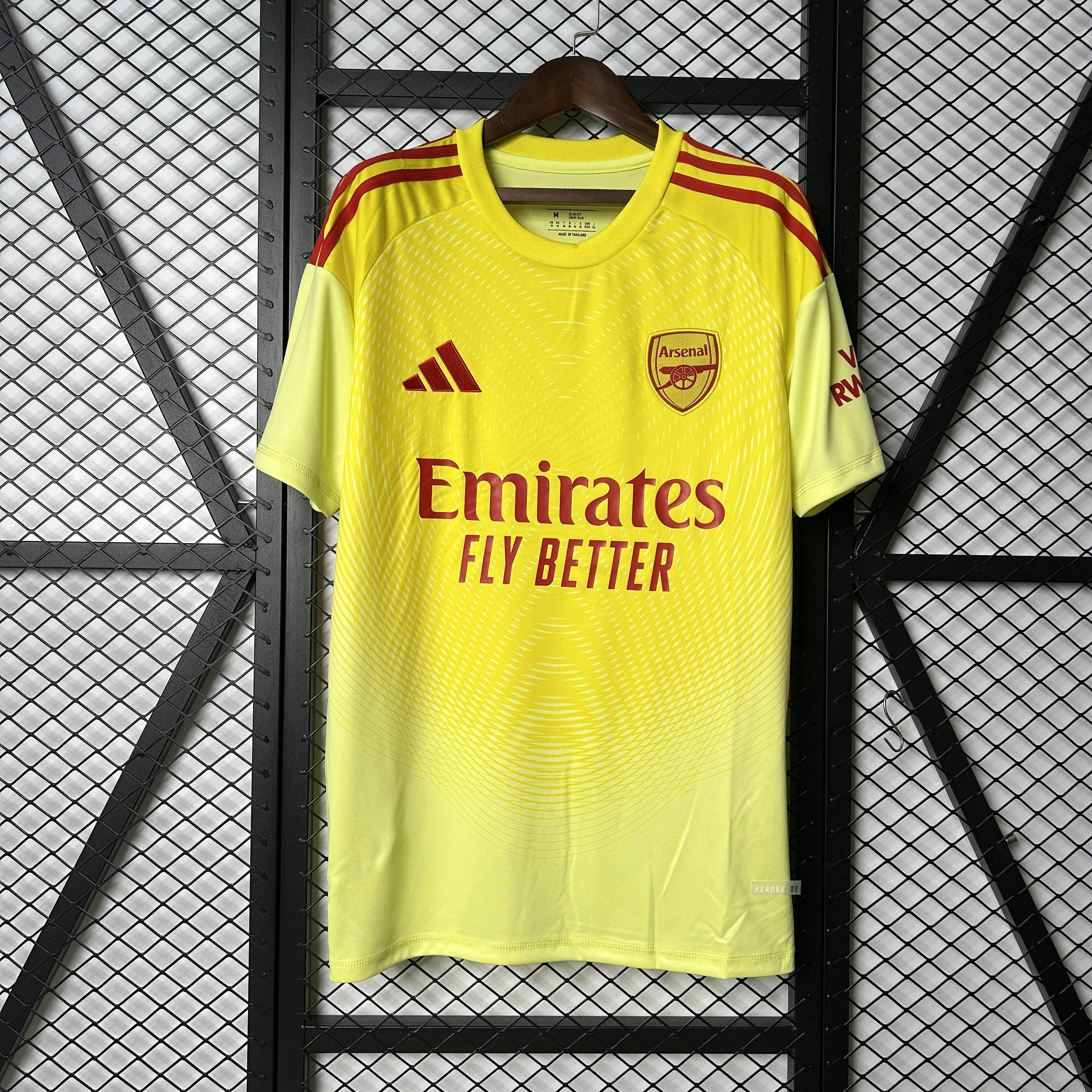2025/2026 Arsenal Goalkeeper Yellow Football Shirt 1:1 Thai Quality:football jersey mysite: unitedjerseyfootball 邓江浪:football