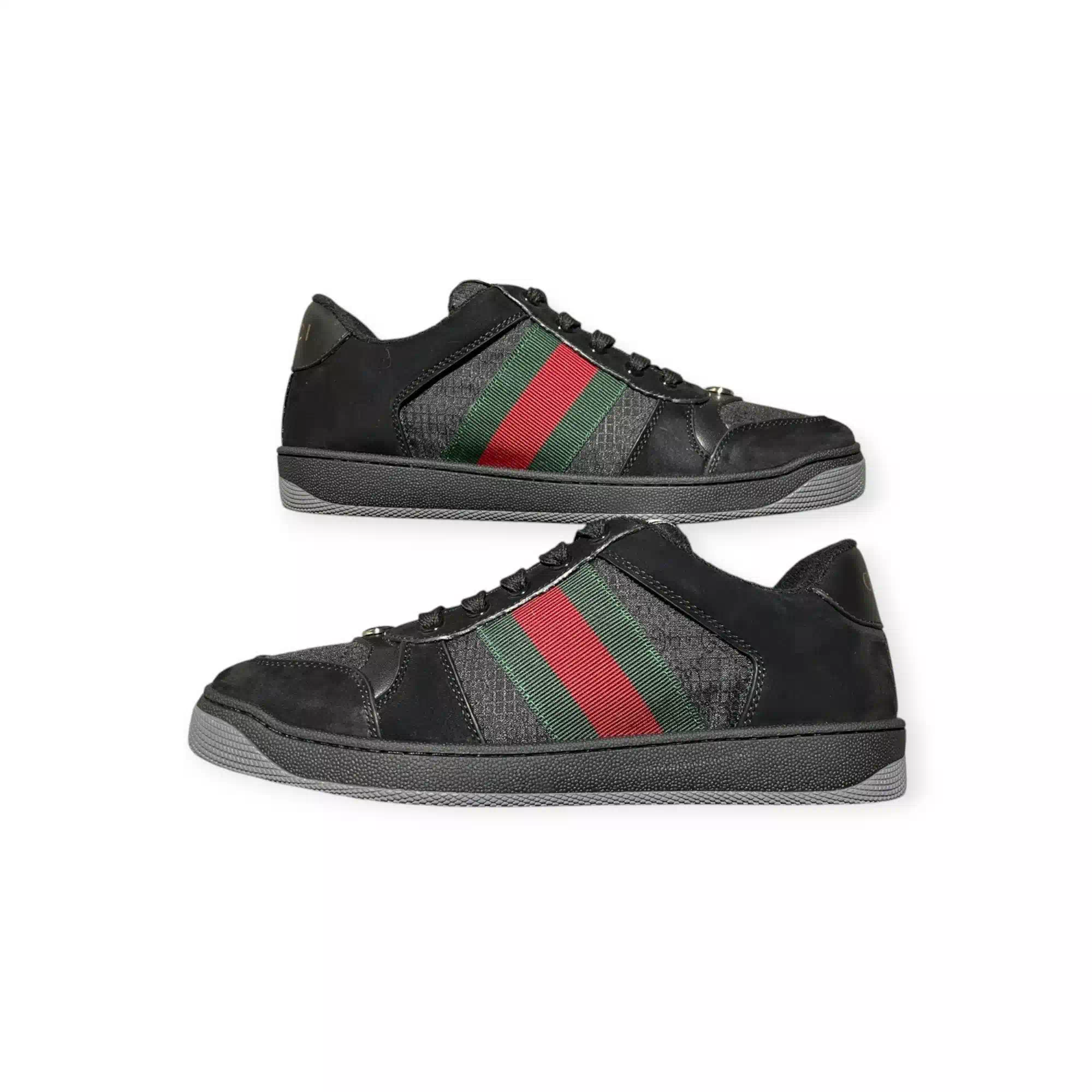 Gucci GG Screener sneaker in Black Canvas、mysite、Cacoeks