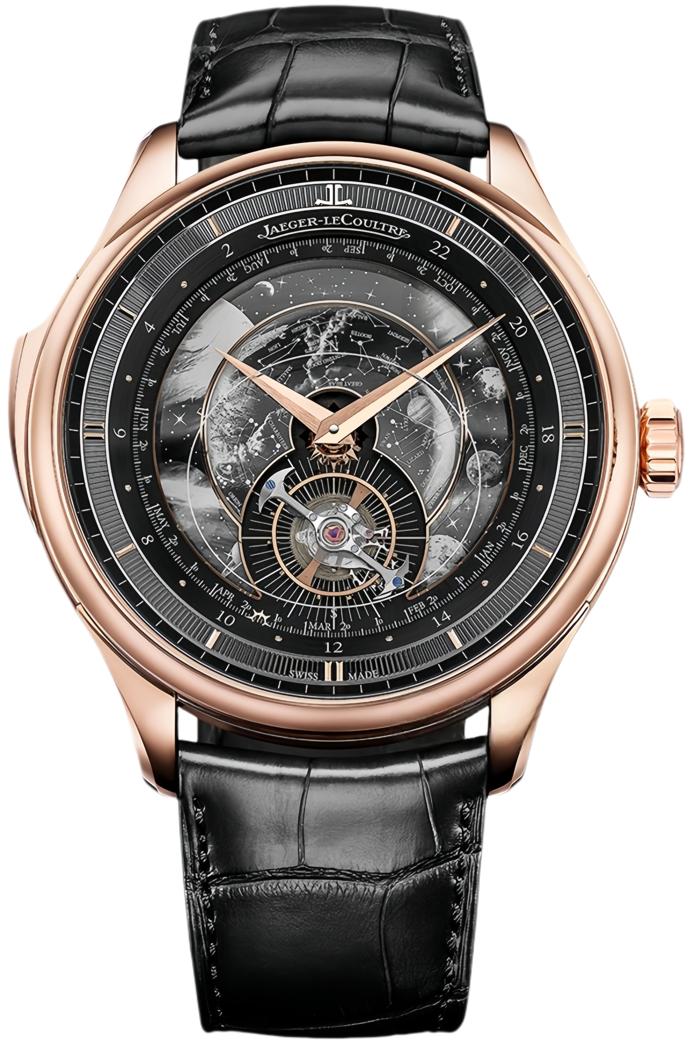 Jaeger-LeCoultre Master Grande Tradition Ref. Q5262470 Super Clone Watch – White Dial Rose Gold Fake Replica