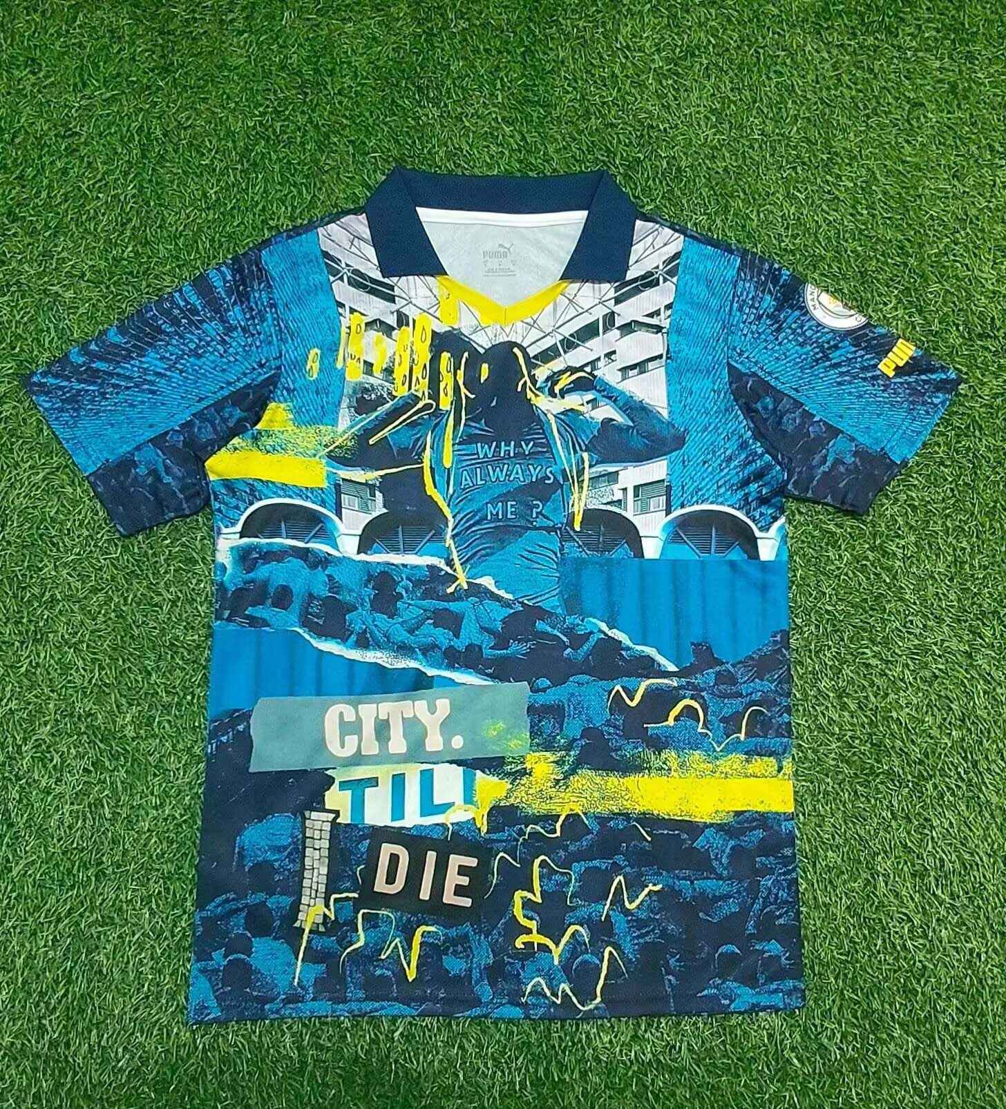 2025/2026 Manchester City Special Edition Blue Football Shirt 1:1 Thai Quality:football jersey mysite: unitedjerseyfootball 邓江浪:football