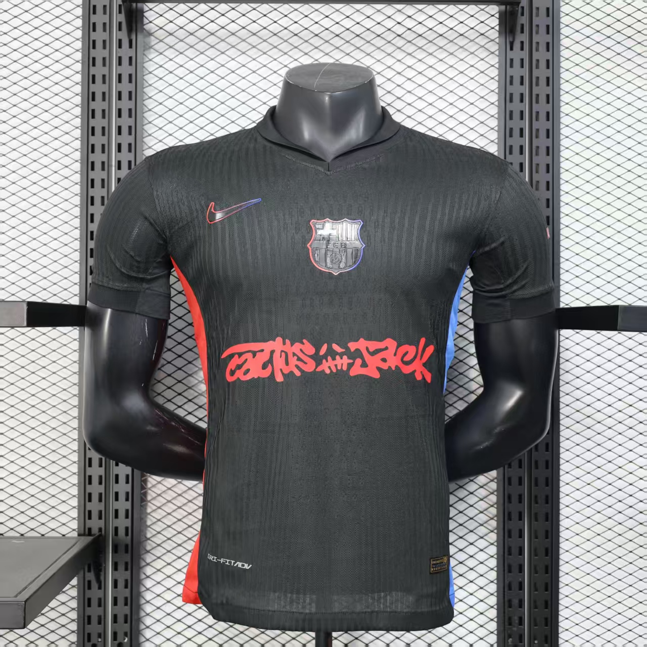 2024/2025 Player Version Barcelona Away Travis Scott Joint Edition 1:1 Thai Quality(Competition Version):football jersey mysite: unitedjerseyfootball 邓江浪:football