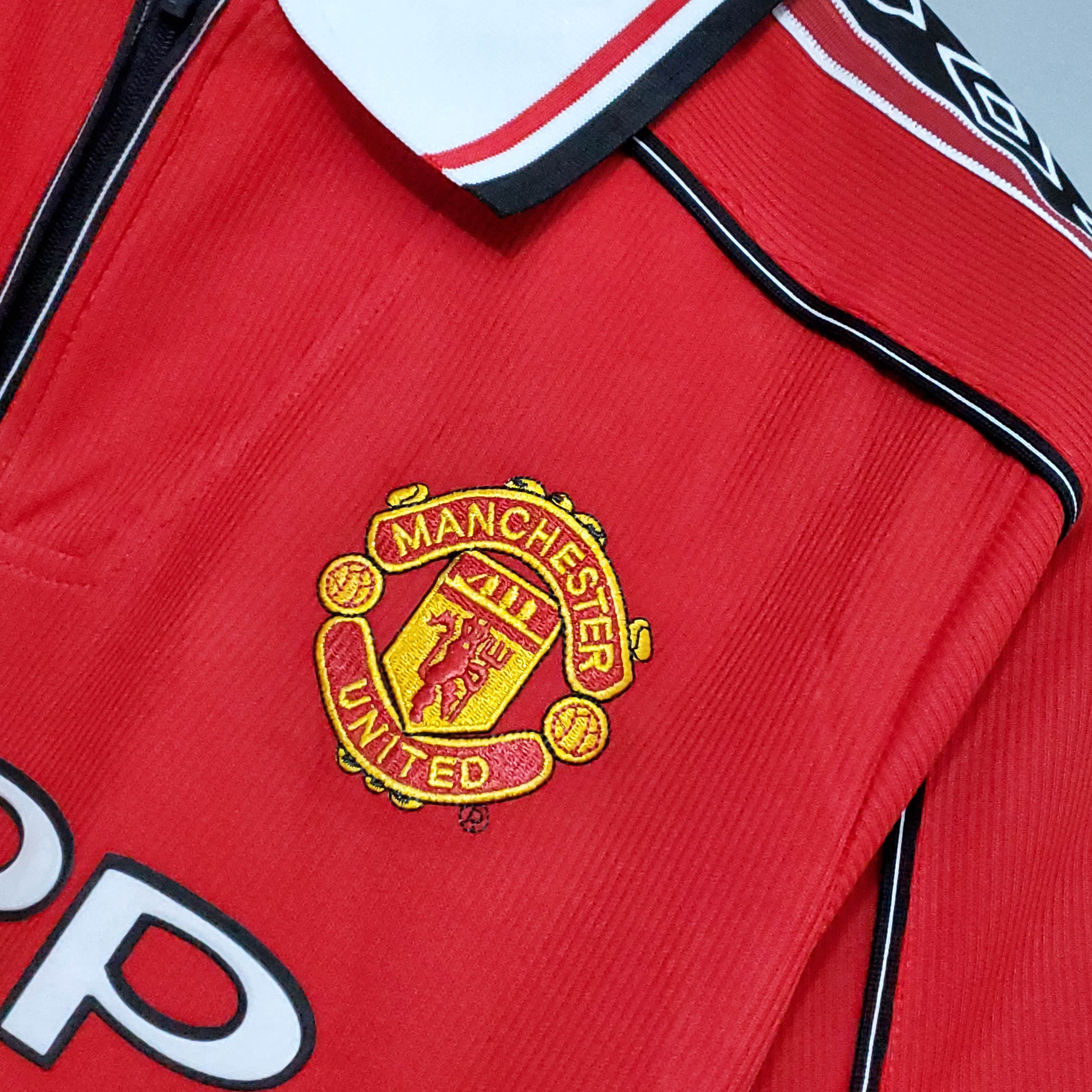 1998/1999 Retro Manchester United Home Football Shirt 1:1 Thai Quality:football jersey mysite: unitedjerseyfootball 邓江浪:football
