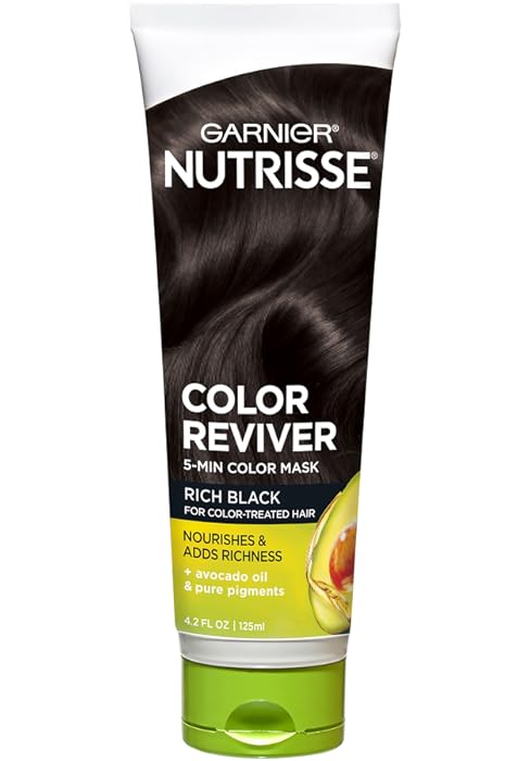 garnier nutrisse color reviver, rich black for color treated hair