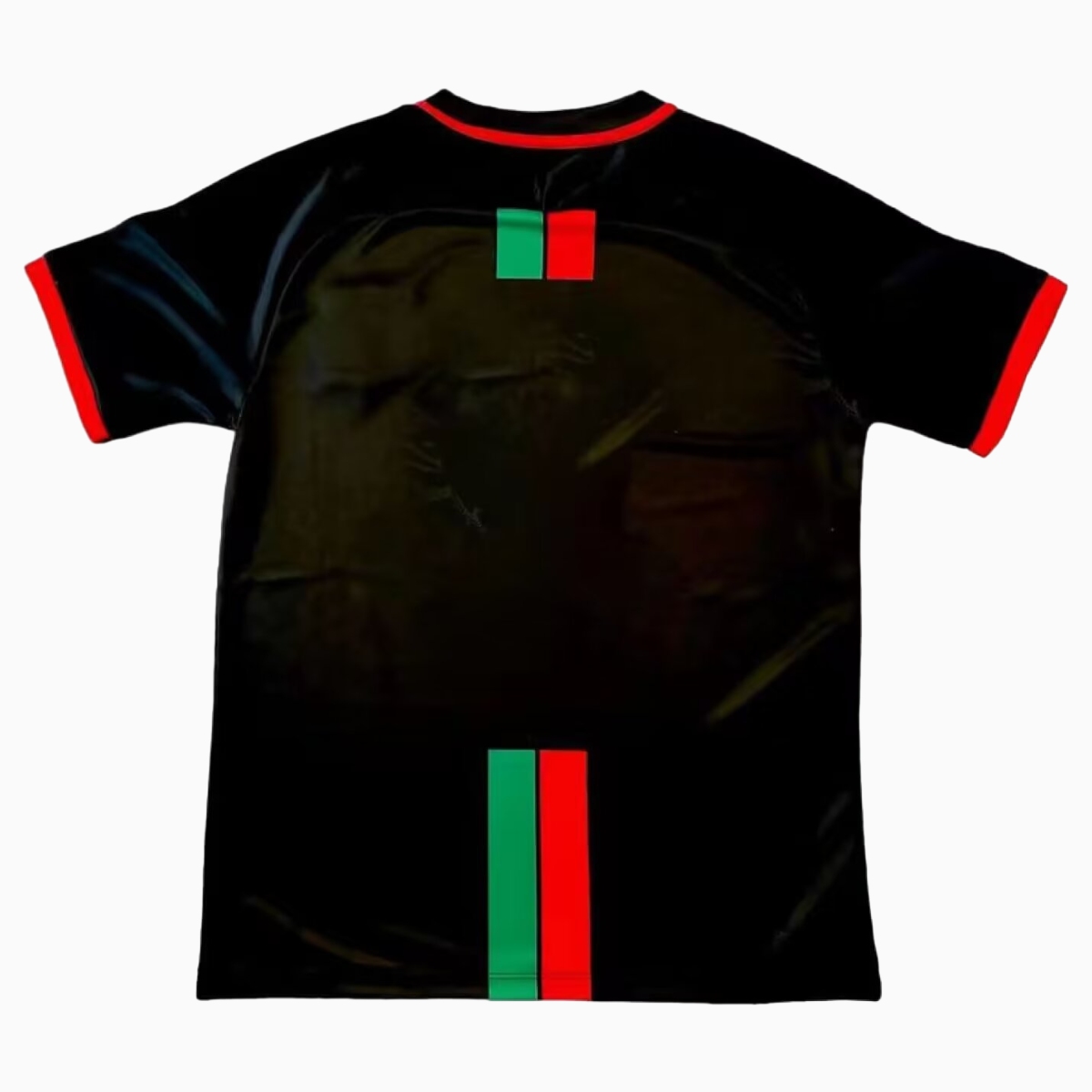 ManixJersey.com | FC Palestina 24-25 Black Centre Striped Jersey with Arabic -Customize Name, Number and Patch | Worldwide Shipping