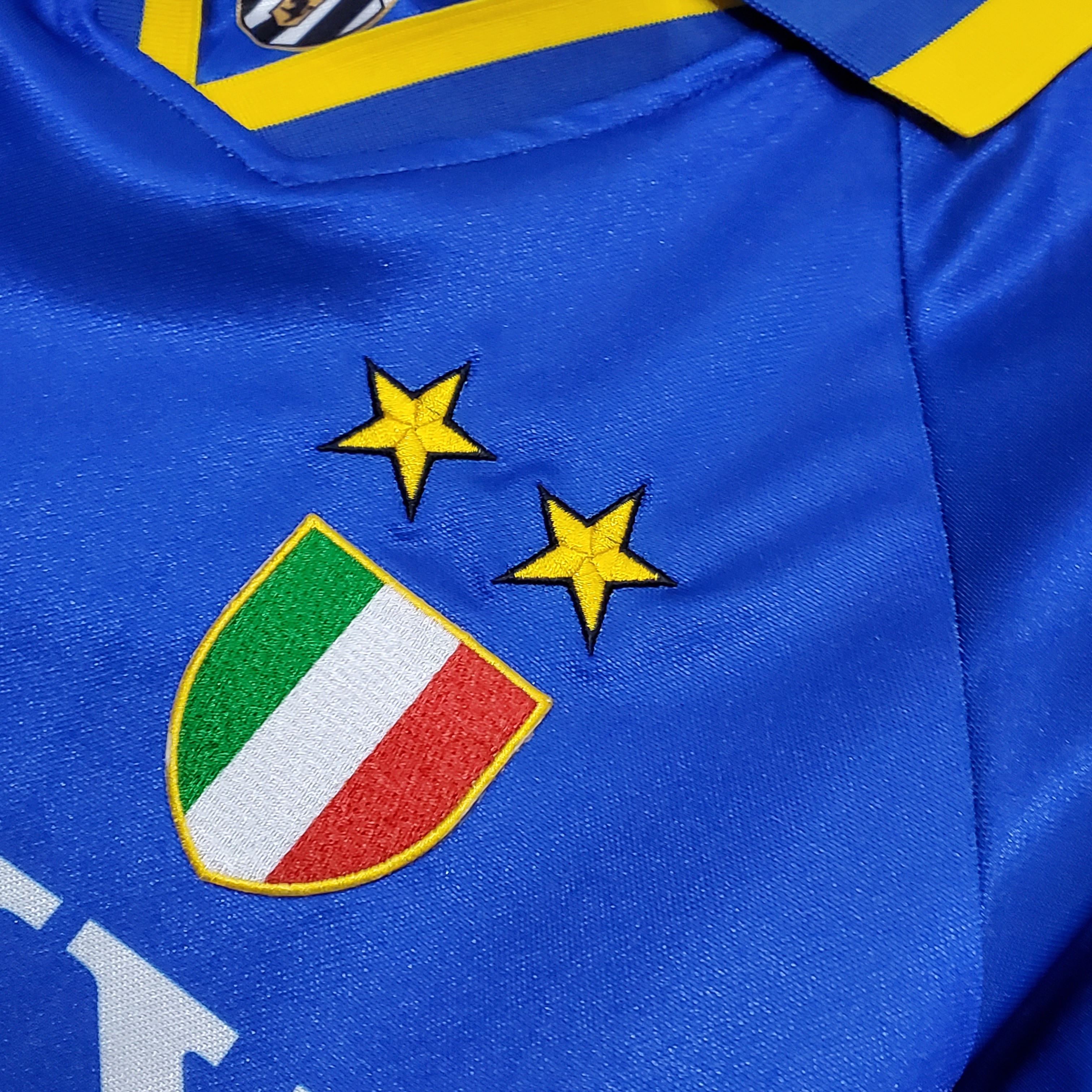 ManixJersey.com | Retro Juventus 1995-96 Away Stadium Jersey -Customize Name, Number and Patch | Worldwide Shipping