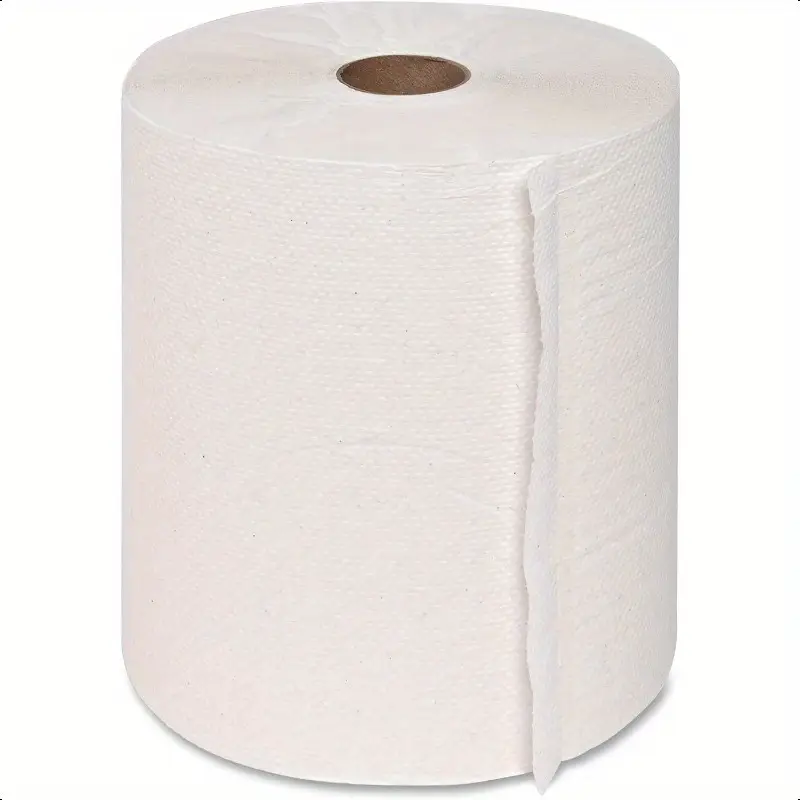   gjo22700 hard wound roll towel 800 length x 7 8 9 width white case of 6 details 1