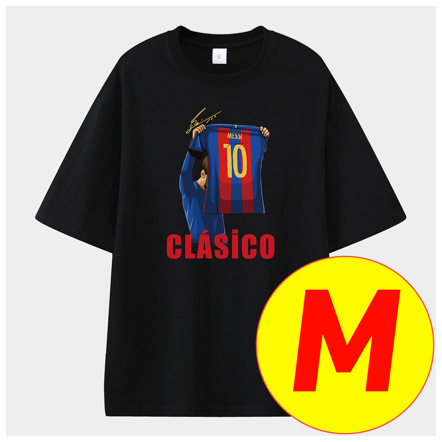 UltraTrikot-Messi GOAT Argentina Barcelona INT M.A.M Unisex Pure Cotton T-shirt