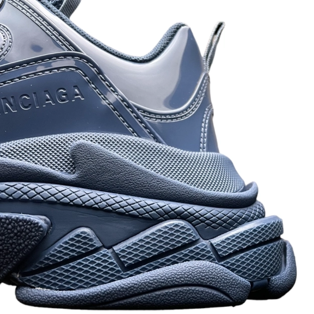 Balenciaga Triple S Sneaker Patent Blue、mysite、Cacoeks
