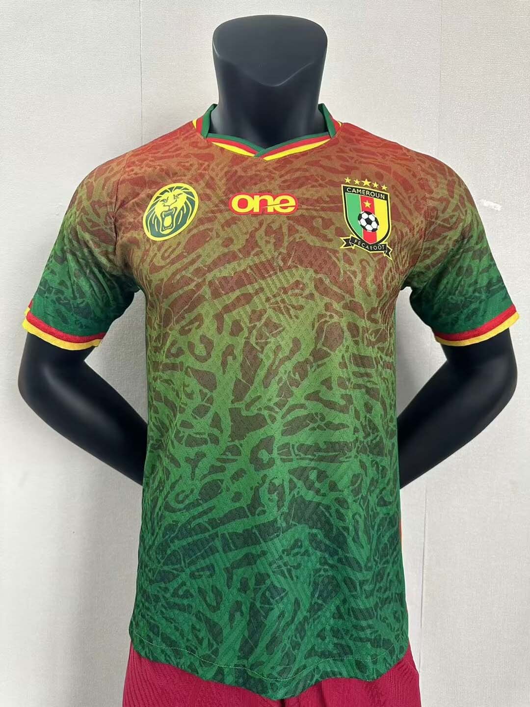 2024 Player Version Cameroon Home Football Shirt-mysite Custom Football Kit- Nextkits