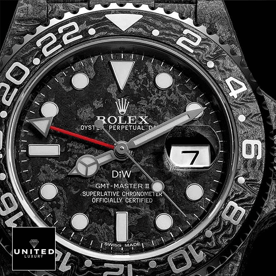 Rolex DiW NTPT Carbon Replica 5 Rolex DiW NTPT Carbon Black Bezel Replica