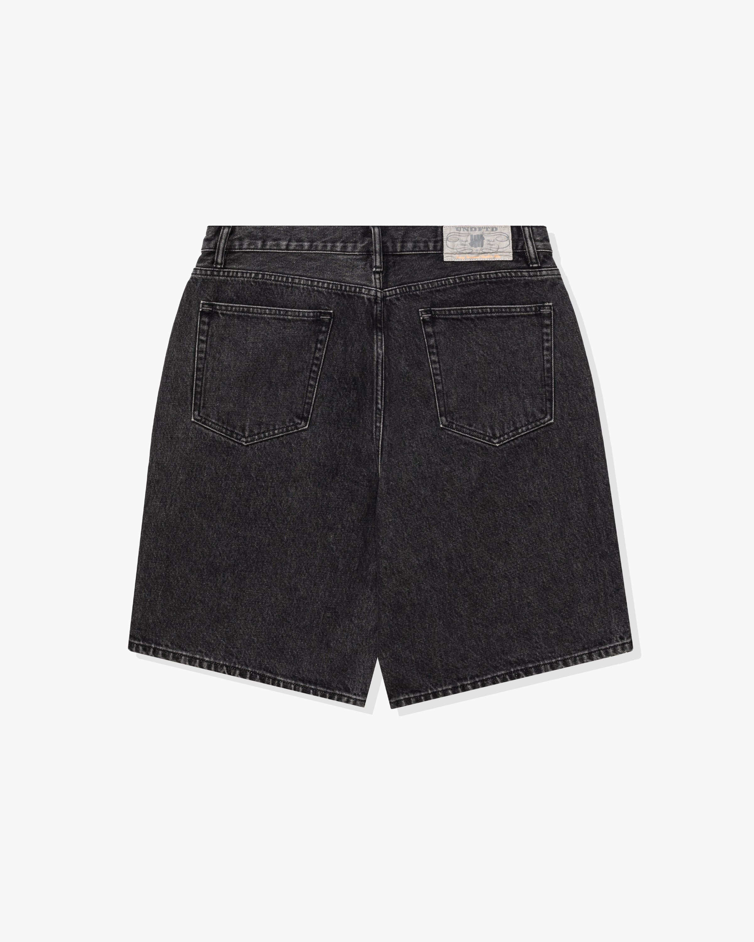 UNDEFEATED 5-POCKET DENIM SHORT - BLACK