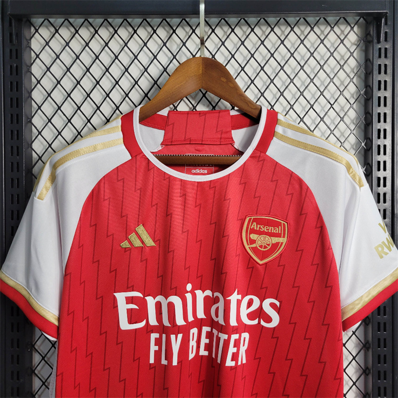 ManixJersey.com | 23/24 Arsenal Home Stadium Jersey - Fans Version -Customize Name, Number and Patch | Worldwide Shipping