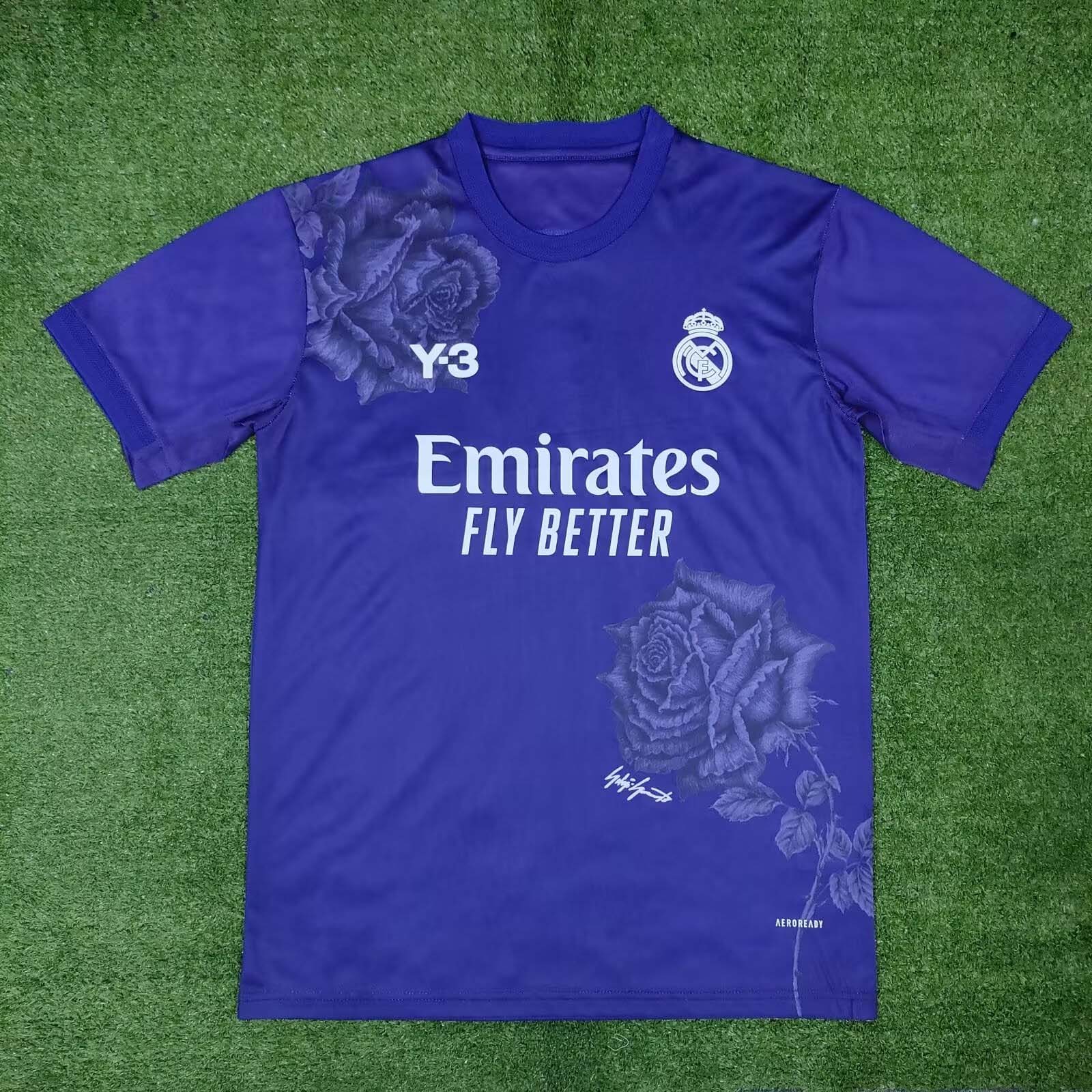 2024/2025 Real Madrid Y-3 Special Edition Purple Football Shirt-mysite Custom Football Kit- Nextkits