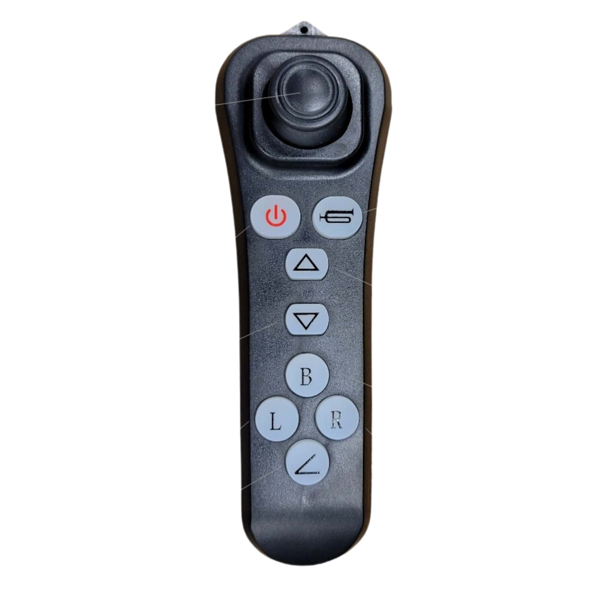 evaluation power wheelchair remote