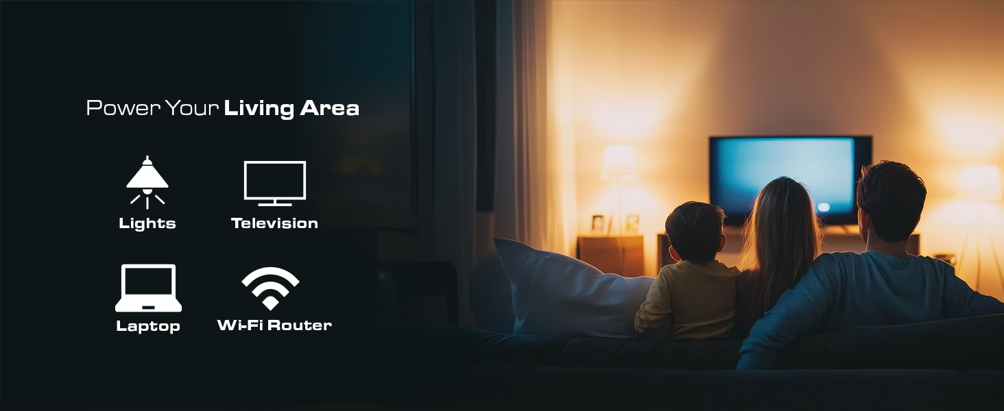 Power Your Living Area