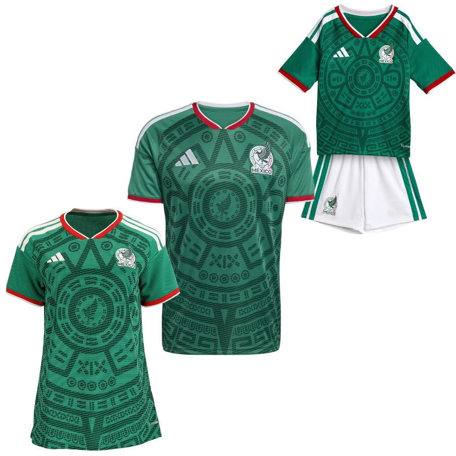 Mexico Home Fan Jersey Shirt 2026 World Cup - Family Kit-mysite Custom Football Kit- Nextkits
