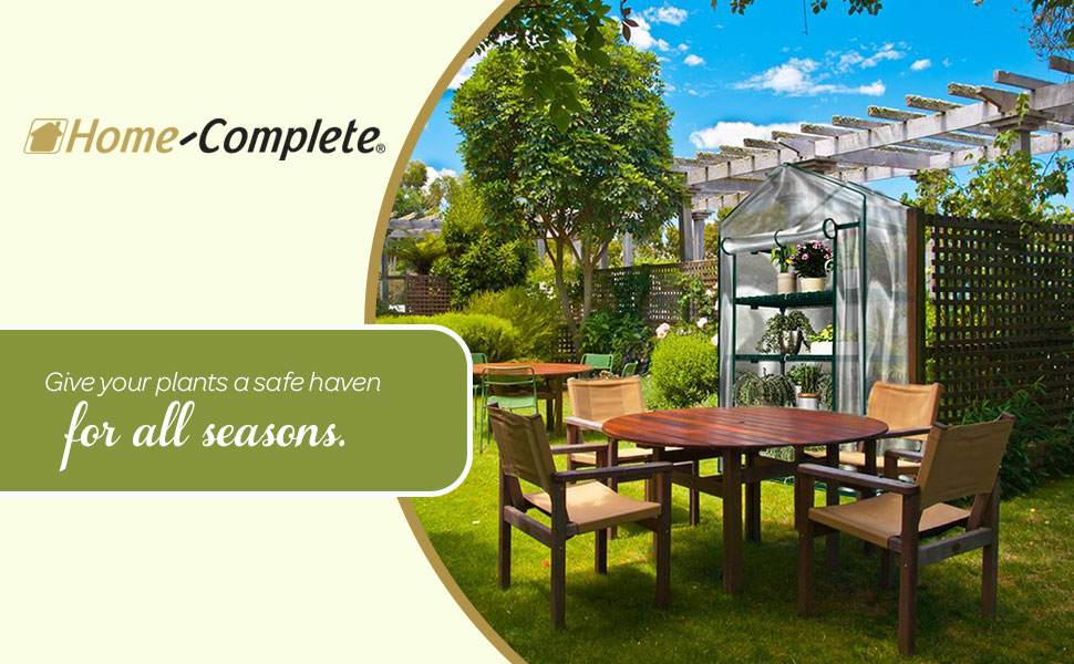 Home-Complete Greenhouse, 4-Tier