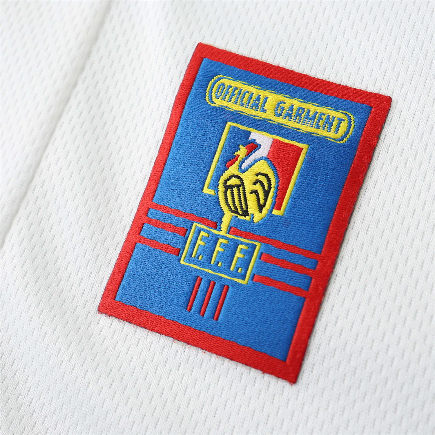 Funinjersey-Retro France 1998 Away Long Sleeves Jersey (with 1998 World Cup mark on right chest)