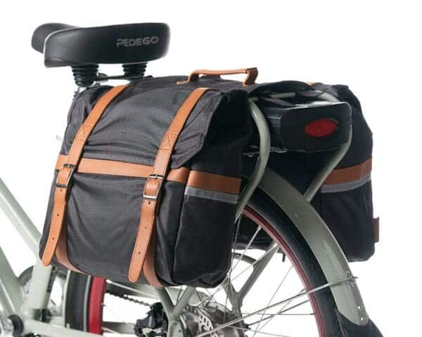 Premium Pannier Bag - Black/Black Leather、mySite、bearsvspackers