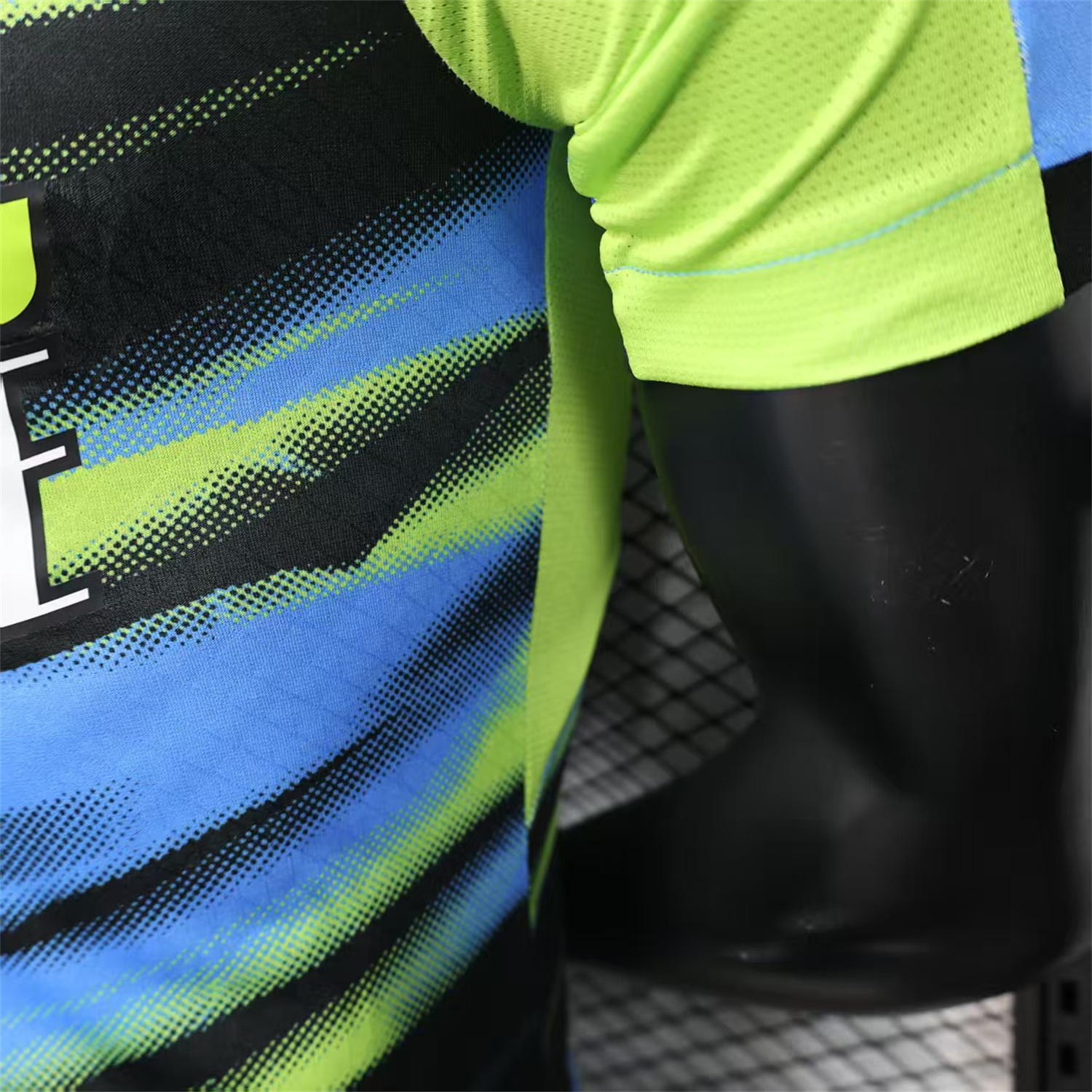 foot-Marseille 25-26 Blue Green Gradient Training Jersey - Player Version