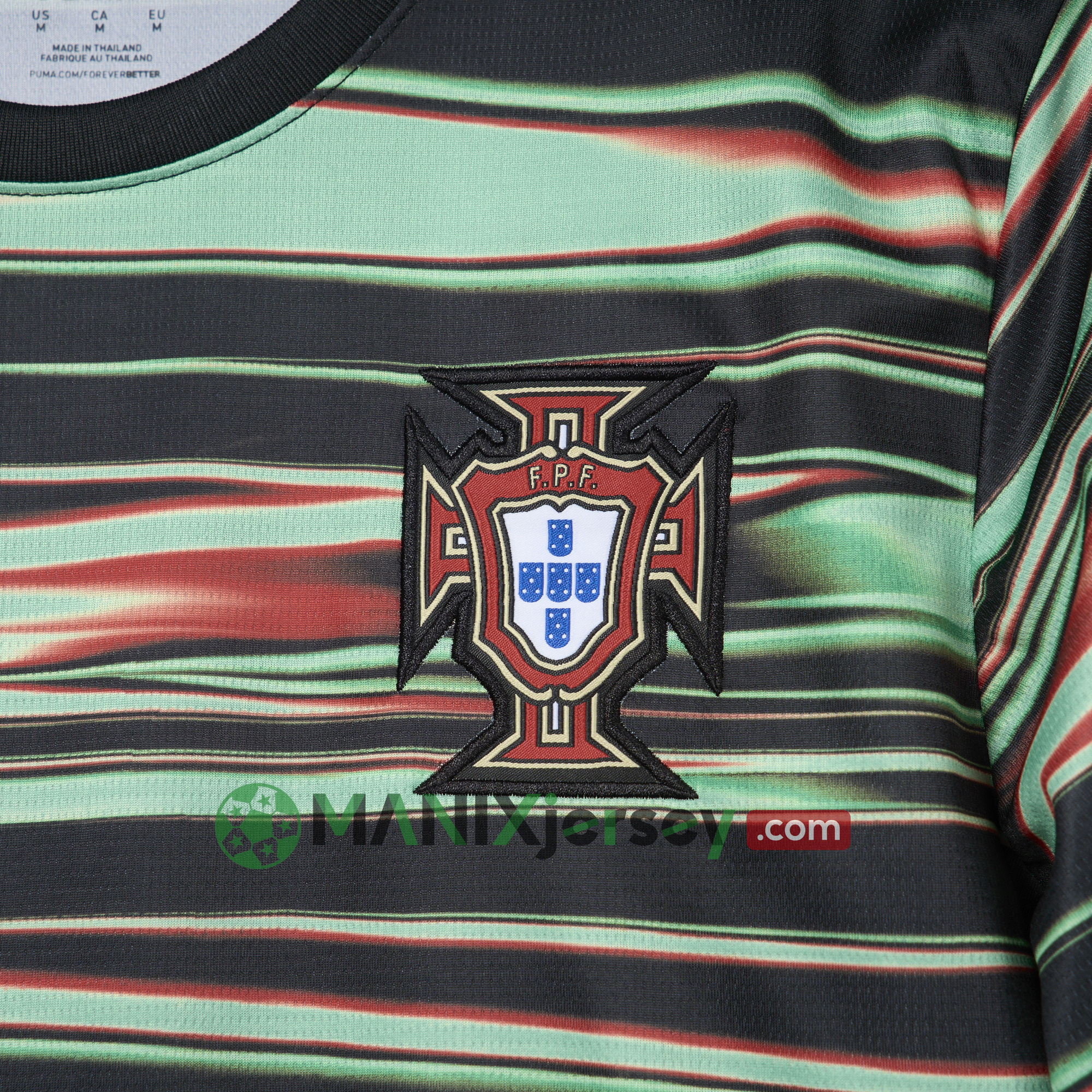 ManixJersey.com | Portugal 2025-26 Training Jersey - Fans Version -Customize Name, Number and Patch | Worldwide Shipping