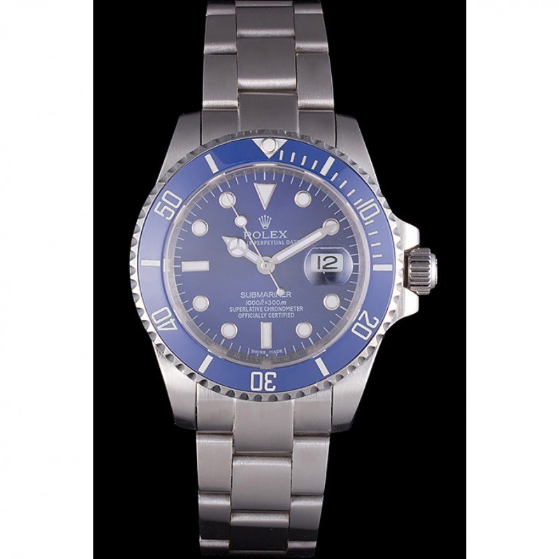 Superclone Rolex Submariner 40mm Blue Dial SRL50-fasswatch