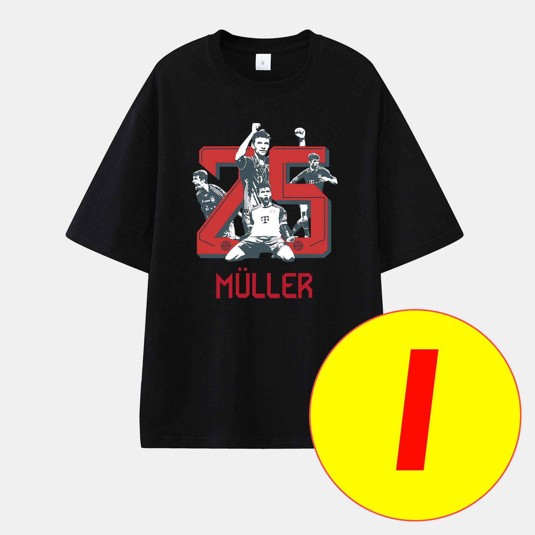 SIUjerseys-Bayern Munich Bundesliga Champions Deutscher Meister 2025 Unisex Pure Cotton T-shirt