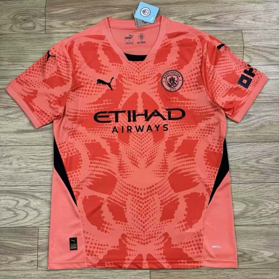 2024/2025 Manchester City Goalkeeper Football Shirt 1:1 Thai Quality:football jersey mysite: unitedjerseyfootball 邓江浪:football