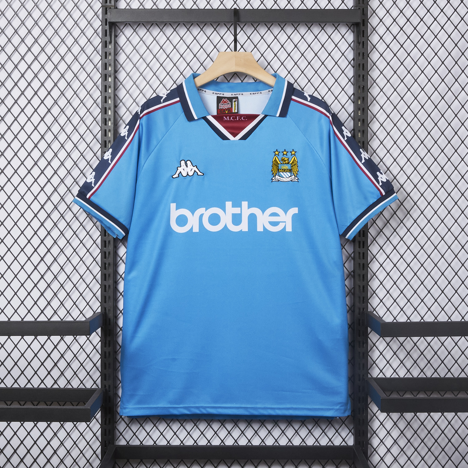foot-Retro Manchester City 1997-98 Home Jersey