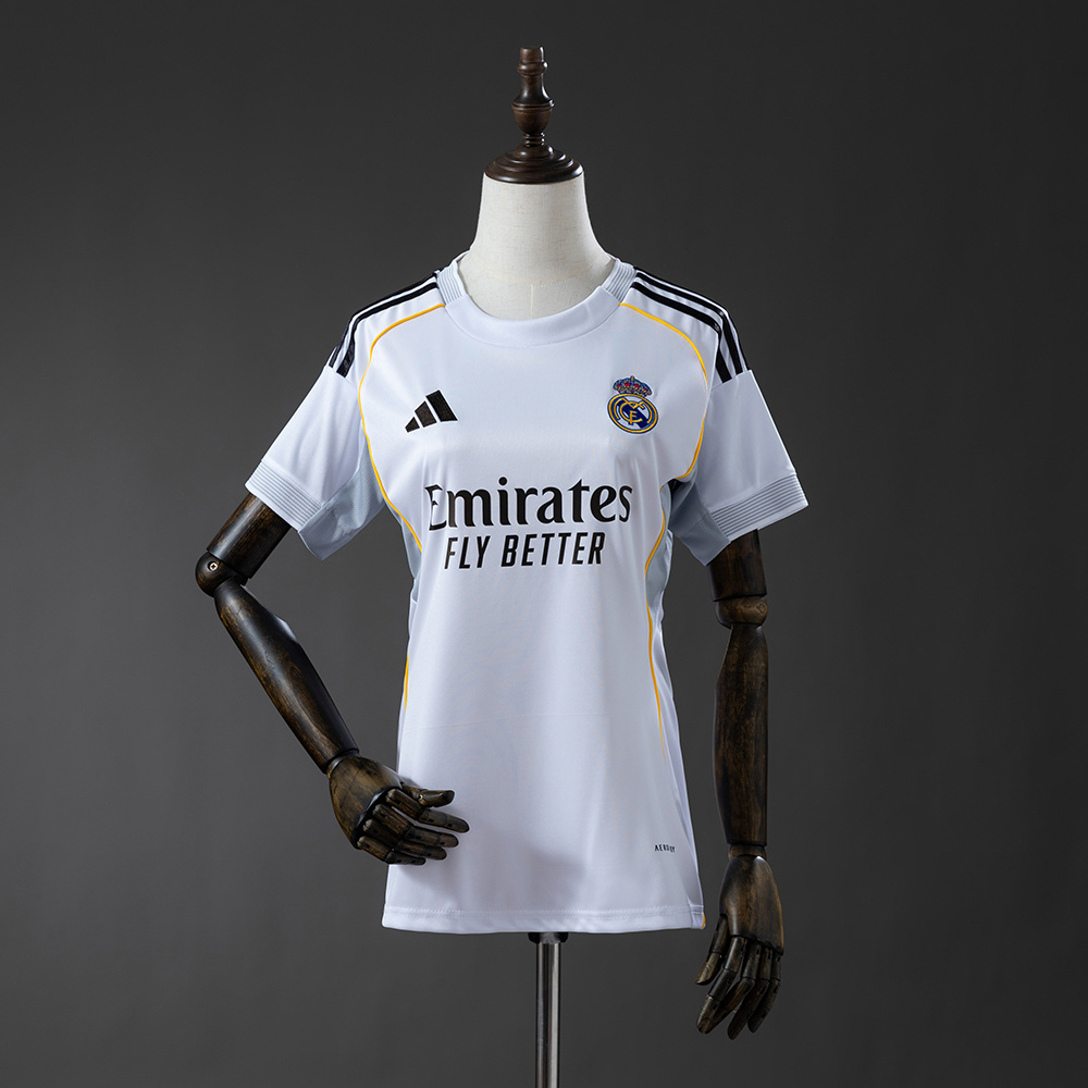 2025/2026 Real Madrid Home Women's Football Shirt 1:1 Thai Quality:football jersey mysite: unitedjerseyfootball 邓江浪:football
