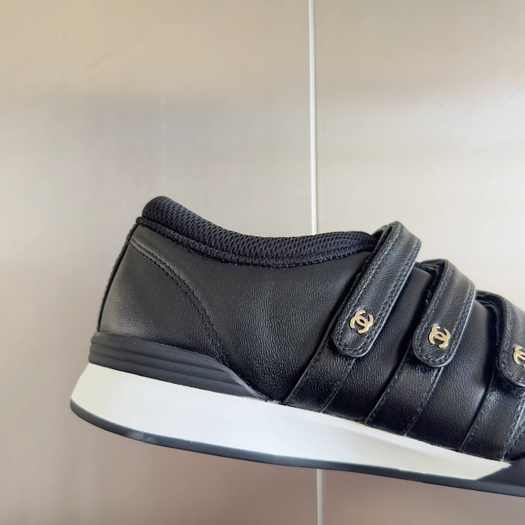 CC MARY JANE SNEAKER IN BLACK LAMBSKIN、mysite、Cacoeks