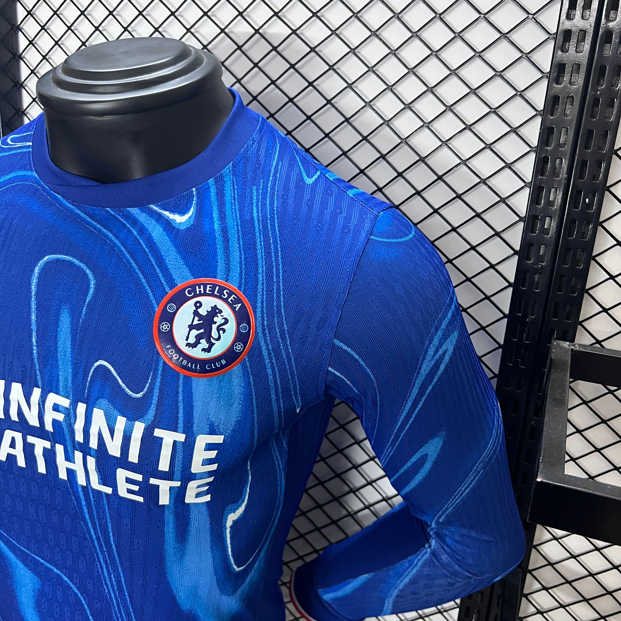 JerseysGala.com | C.H.E.L.S.E.A 24-25 Home Long Sleeve Jersey - Player Version -Customize Name, Number and Patch | Worldwide Shipping