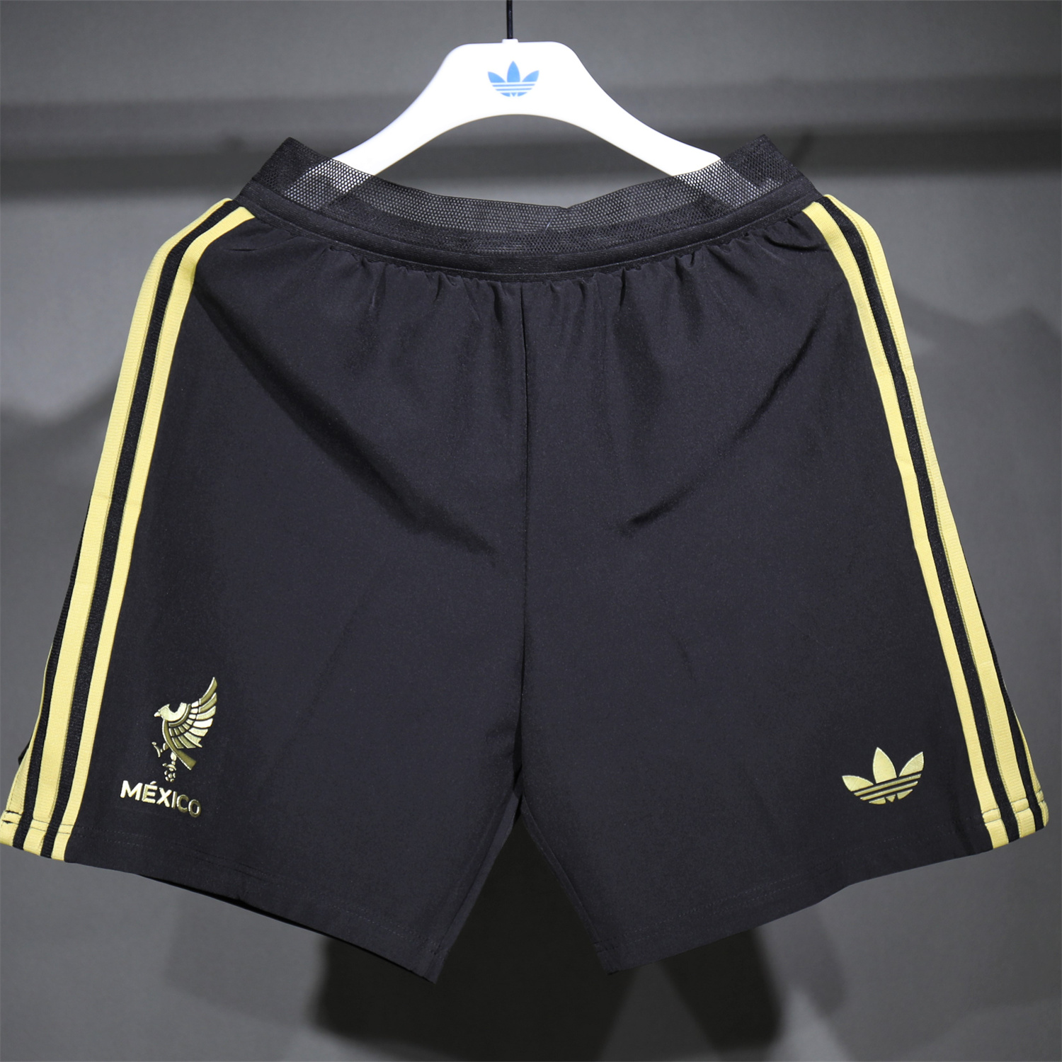 UltraTrikot-Mexico 2025 Gold Cup Black Shorts - Player Version