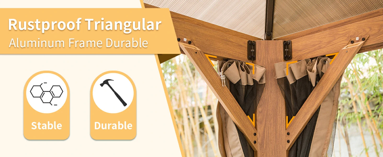 Domi outdoor living gazebo