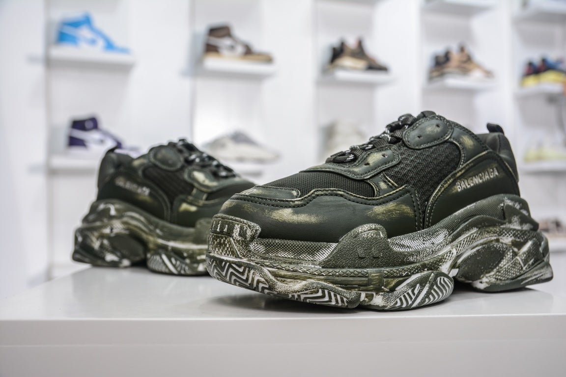 Balenciaga Triple S Sneaker Faded Green、mysite、Cacoeks