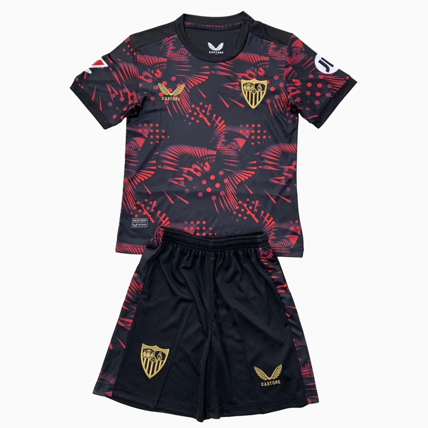 ManixJersey.com | Sevilla FC 24-25 Third Kids Kit -Customize Name, Number and Patch | Worldwide Shipping