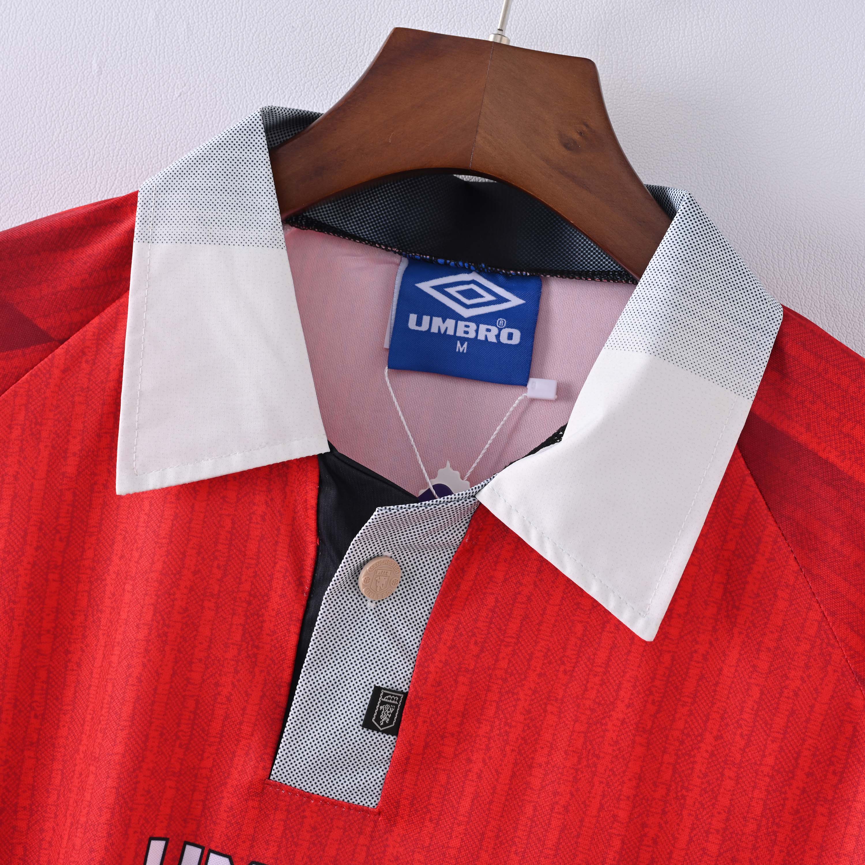 1996/1997 Retro Manchester United Home Football Shirt 1:1 Thai Quality:football jersey mysite: unitedjerseyfootball 邓江浪:football