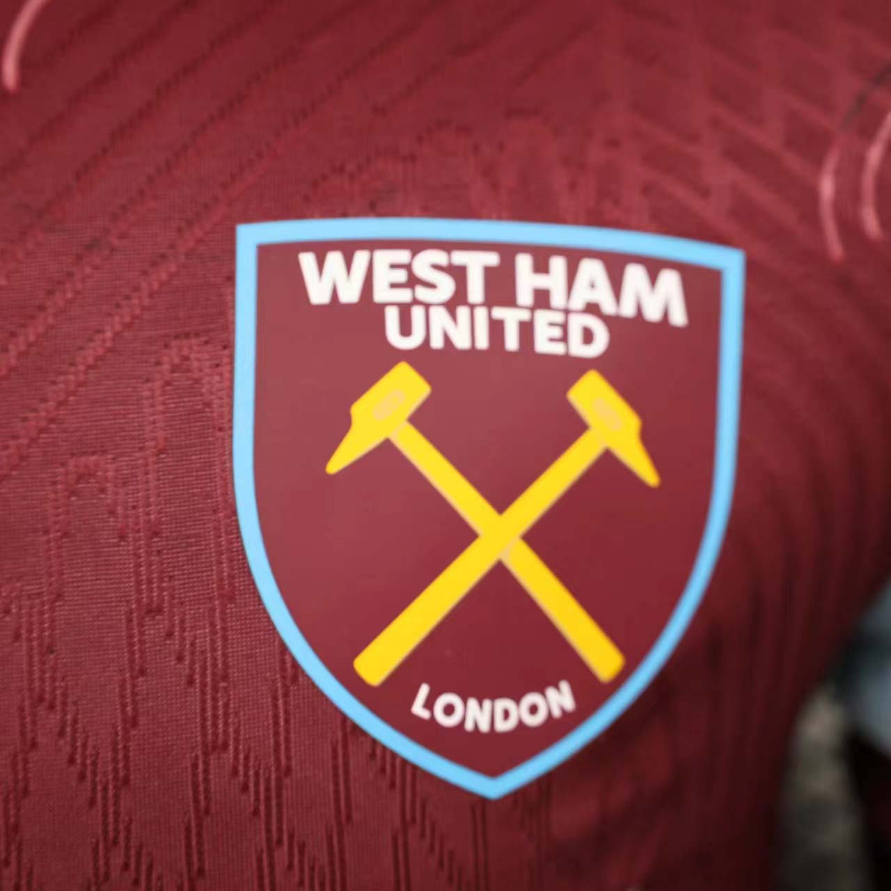 2023/2024 Player Version West Ham United Home Football Shirt 1:1 Thai Quality:football jersey mysite: unitedjerseyfootball 邓江浪:football