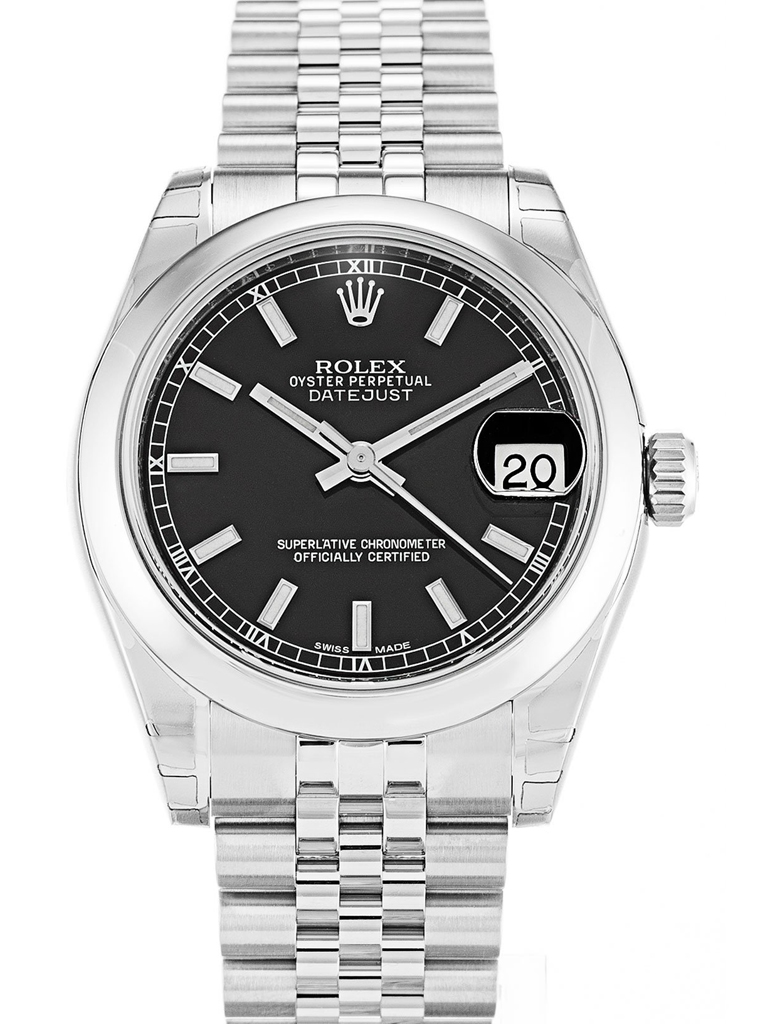 Replica Rolex Lady-Datejust 31mm Black Dial 178240-3-fasswatch