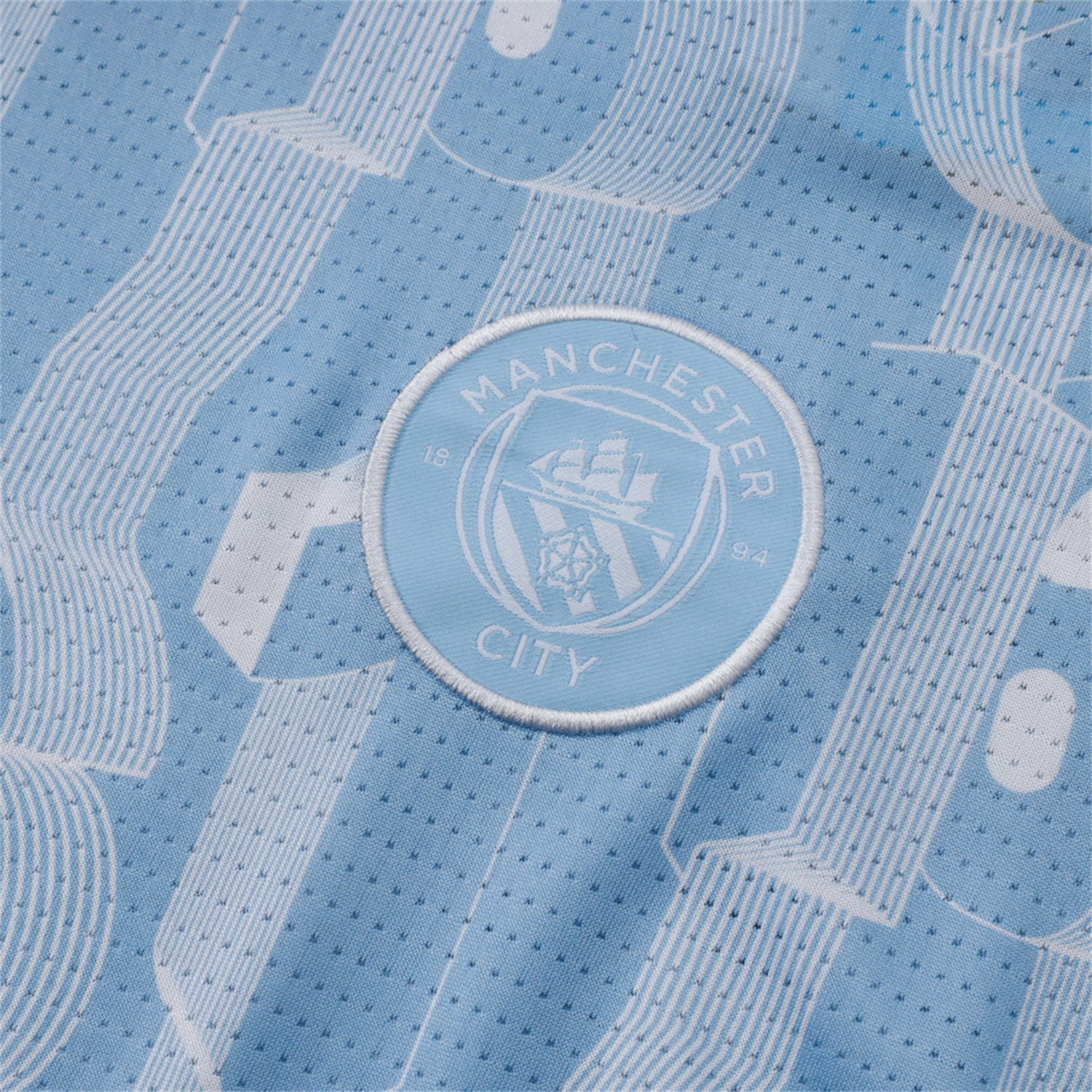 UltraTrikot-Manchester United 24-25 Short-Sleeve Training Set - Light Blue