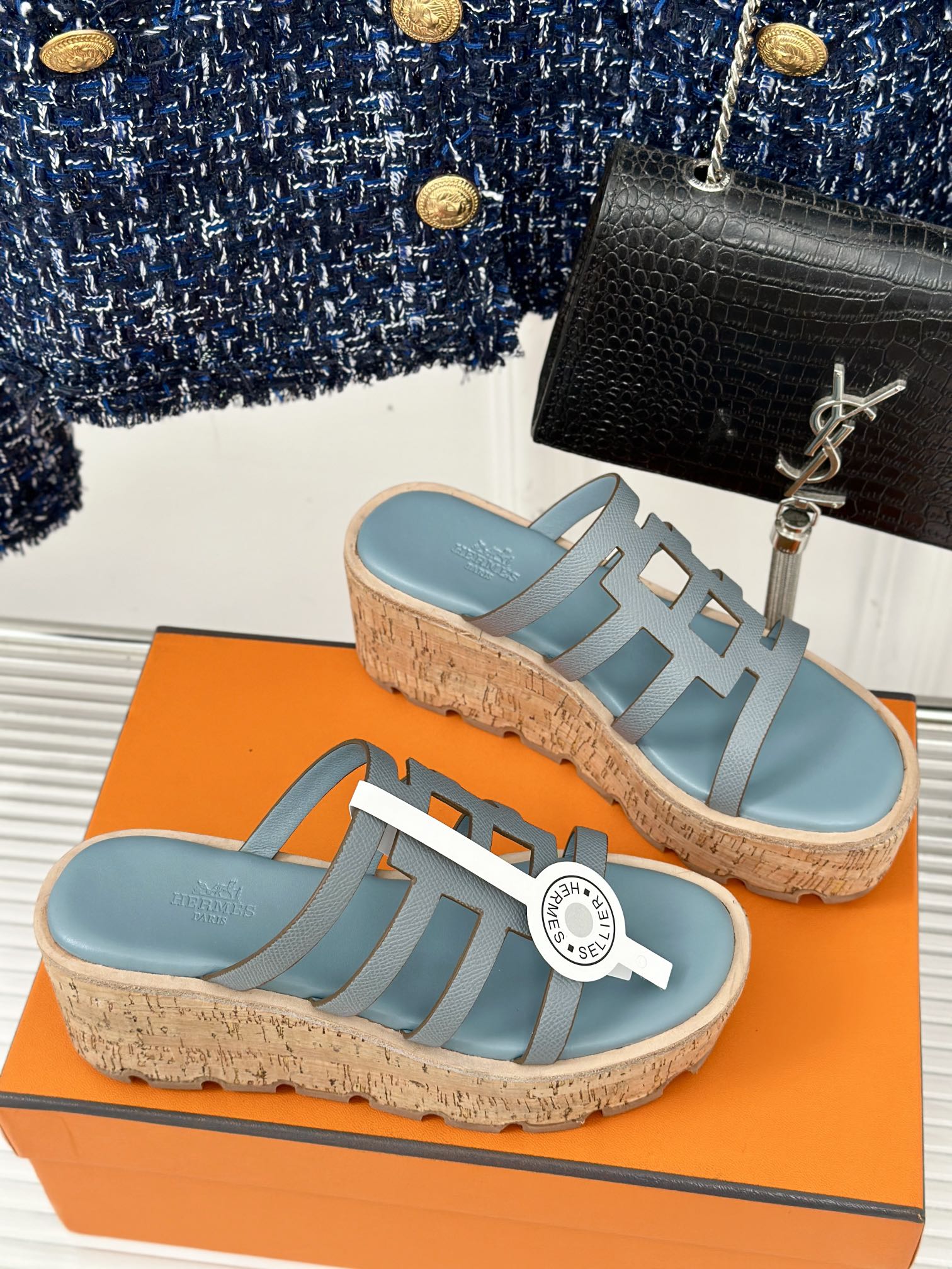 ISABELLA SANDAL SKY CALFSKIN、mysite、Cacoeks