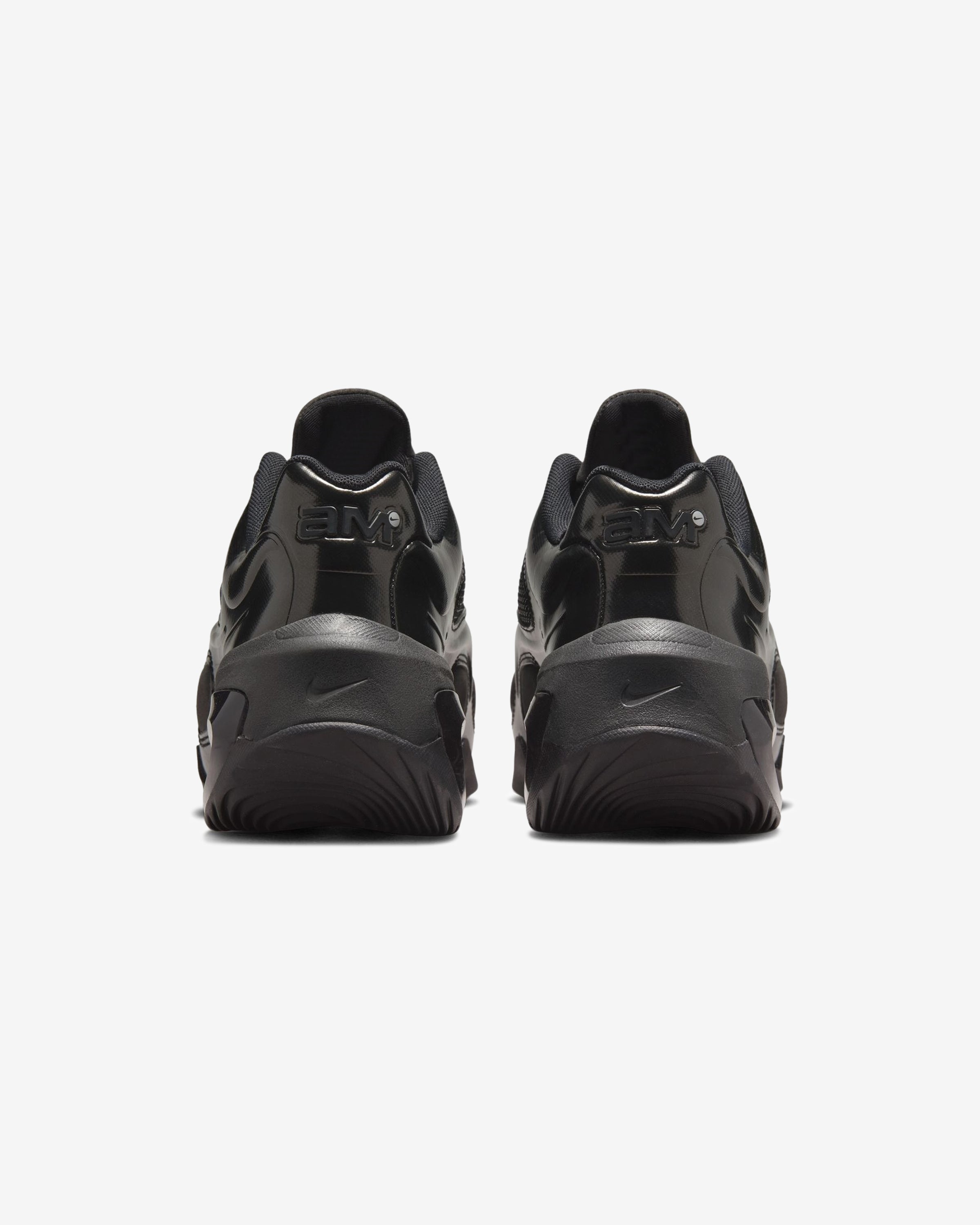 NIKE WOMEN'S AIR MAX MUSE - BLACK/ METALLICSILVER