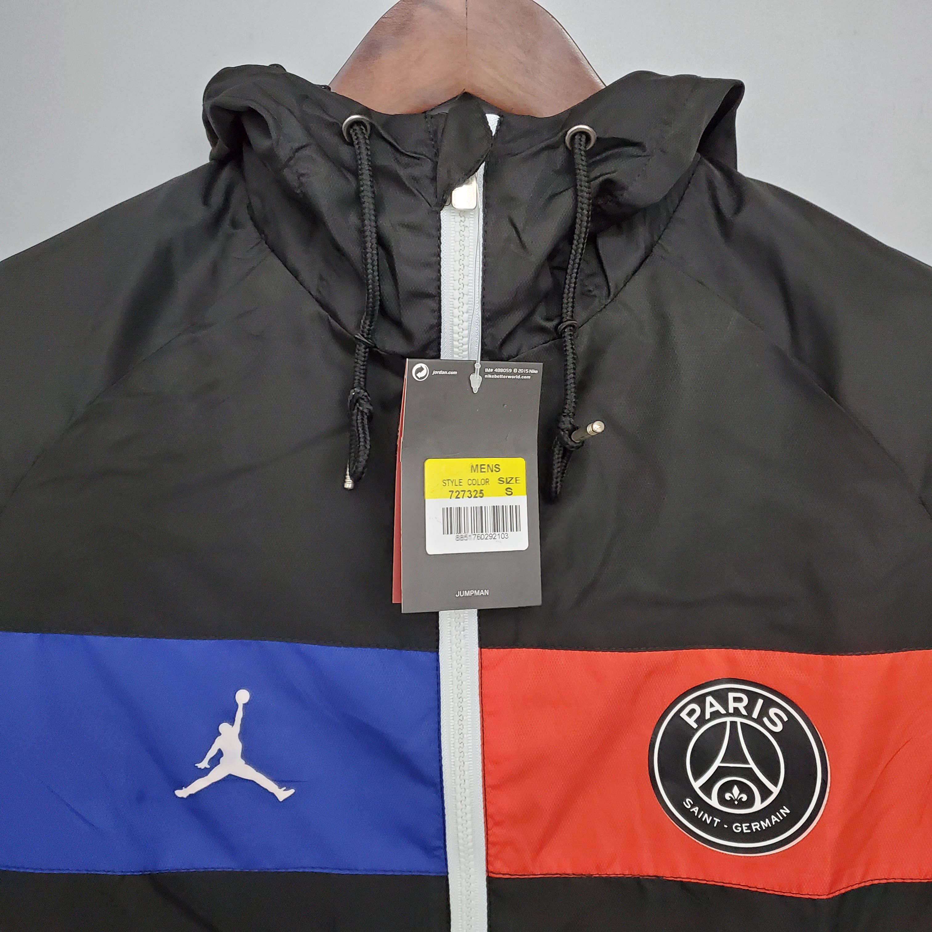 2021 Windbreaker Psg Paris Saint-Germain Black:football jersey mysite: unitedjerseyfootball 邓江浪:football