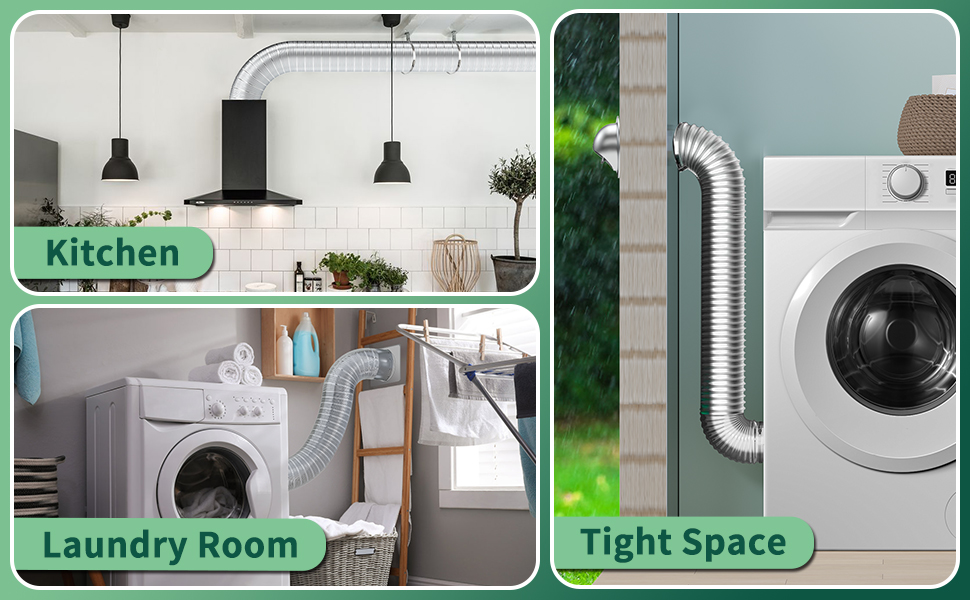 semi rigid dryer duct